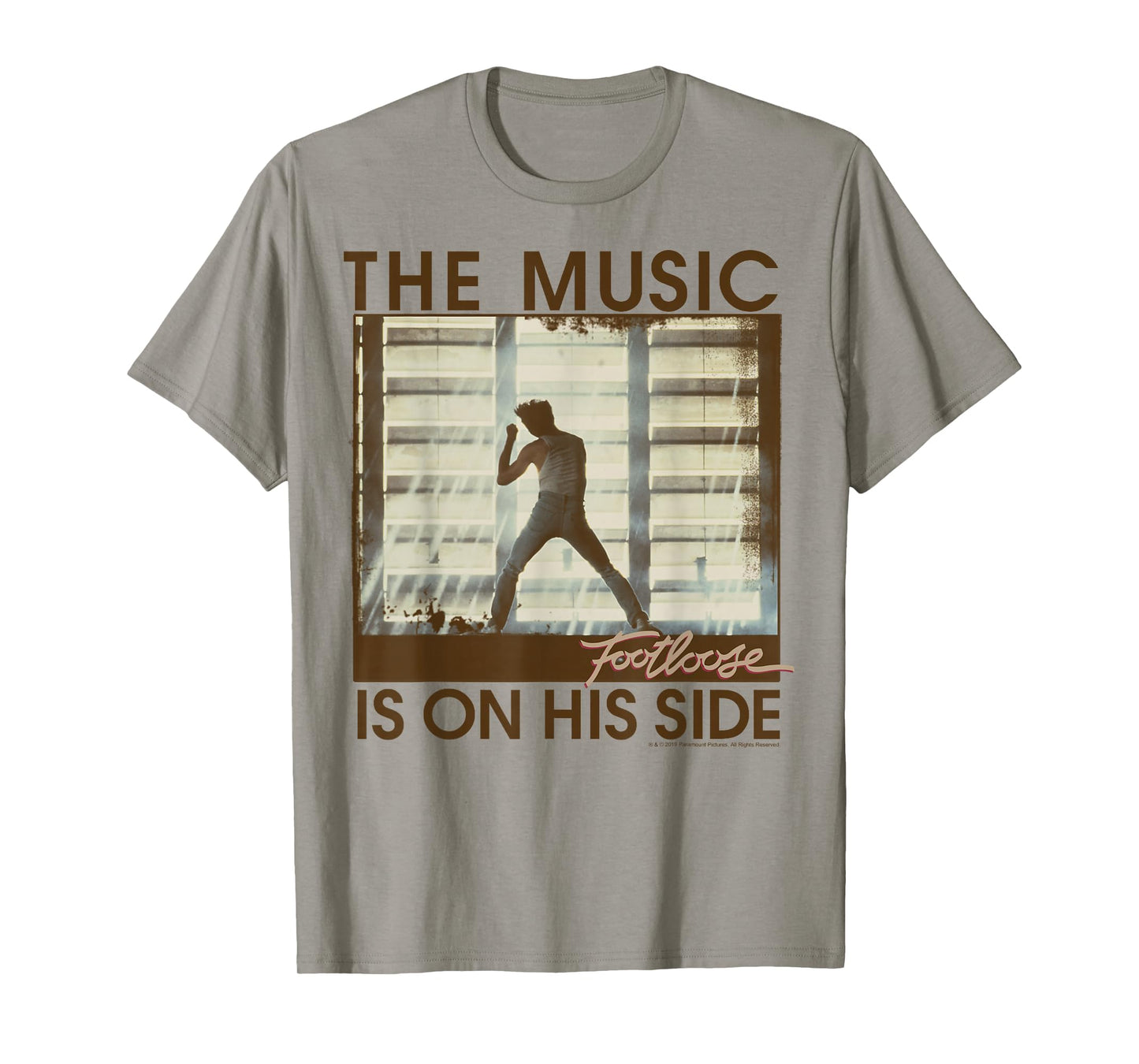 Footloose The Music Is On His Side Poster T-Shirt