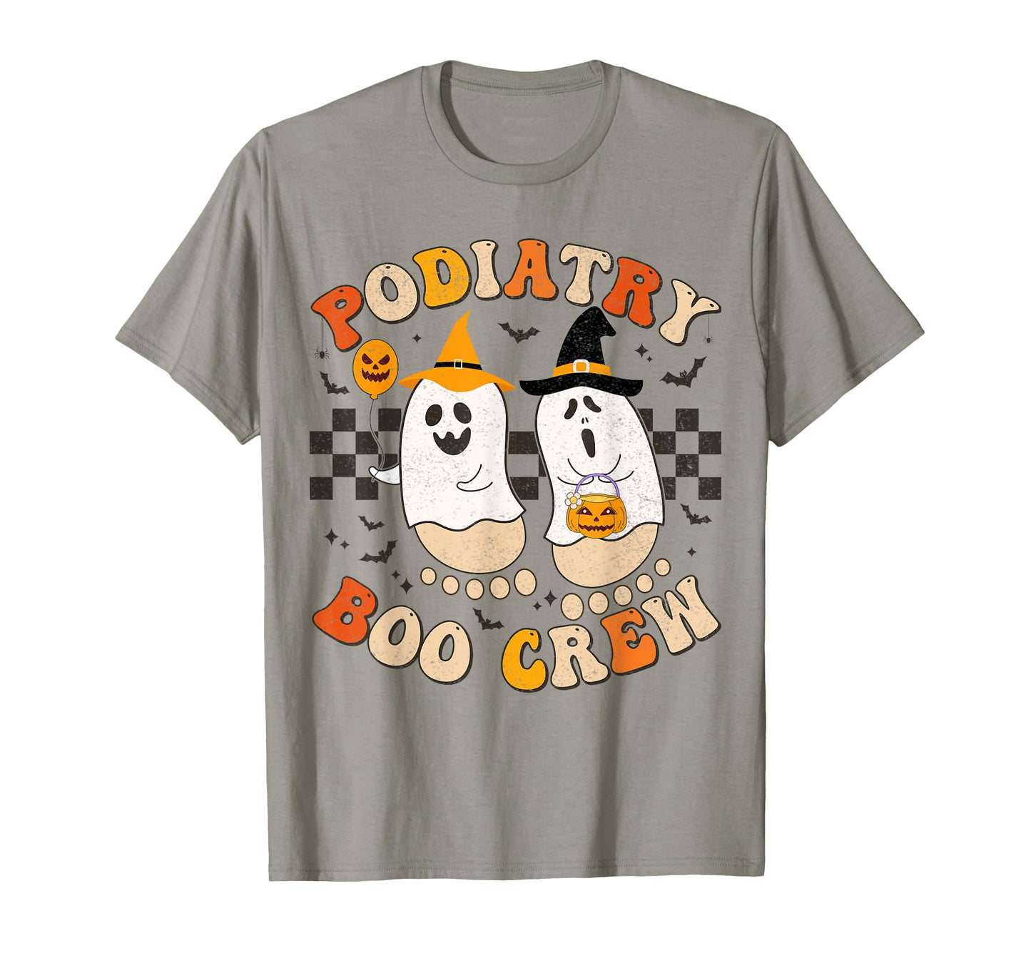 Halloween Foot Doctor Podiatrist Podiatry Boo Crew Ghost T-Shirt
