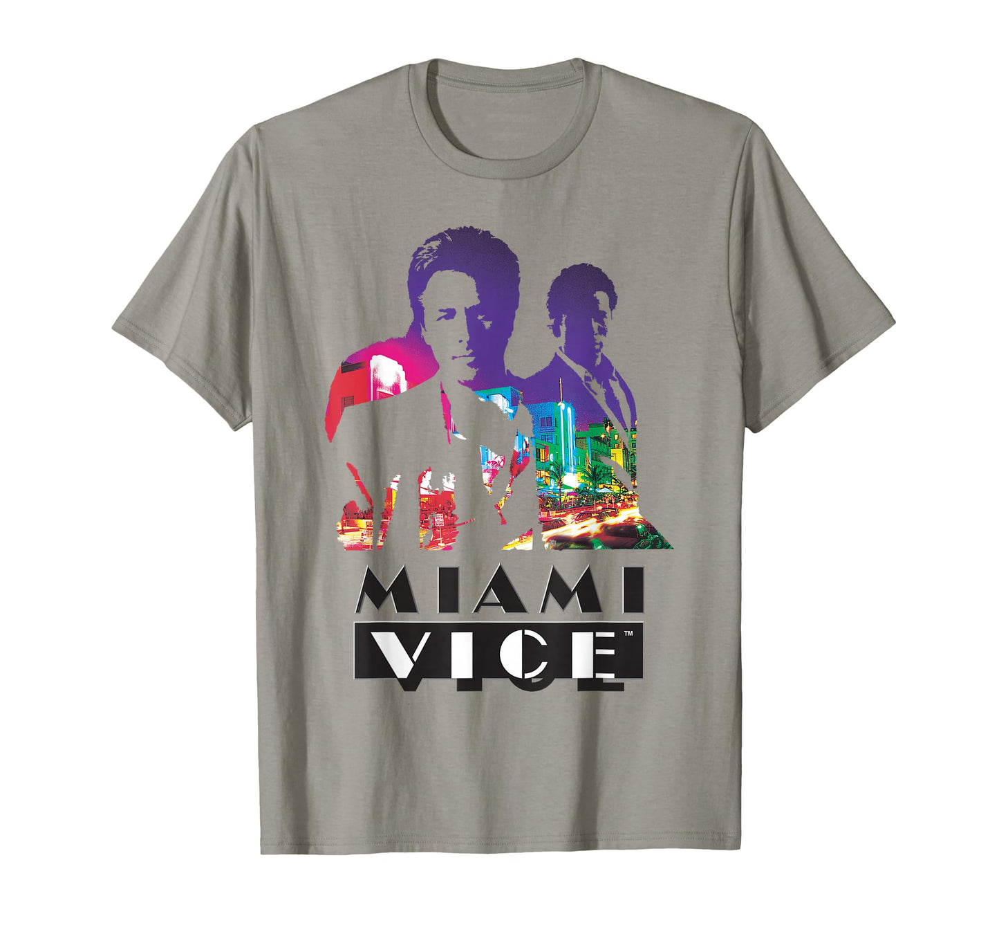 Miami Vice Classic Colorful T-Shirt T-Shirt