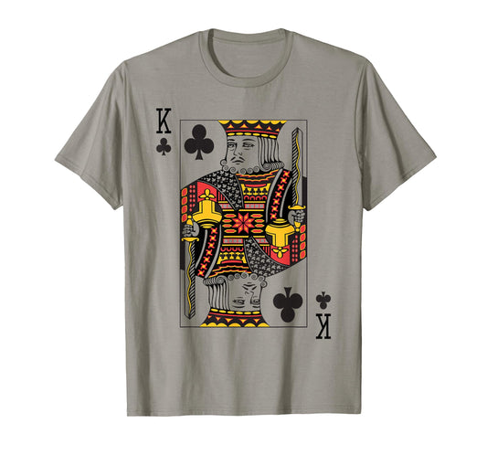 King of Clubs | Royal Flush Group Costume Playing Card T-Shirt