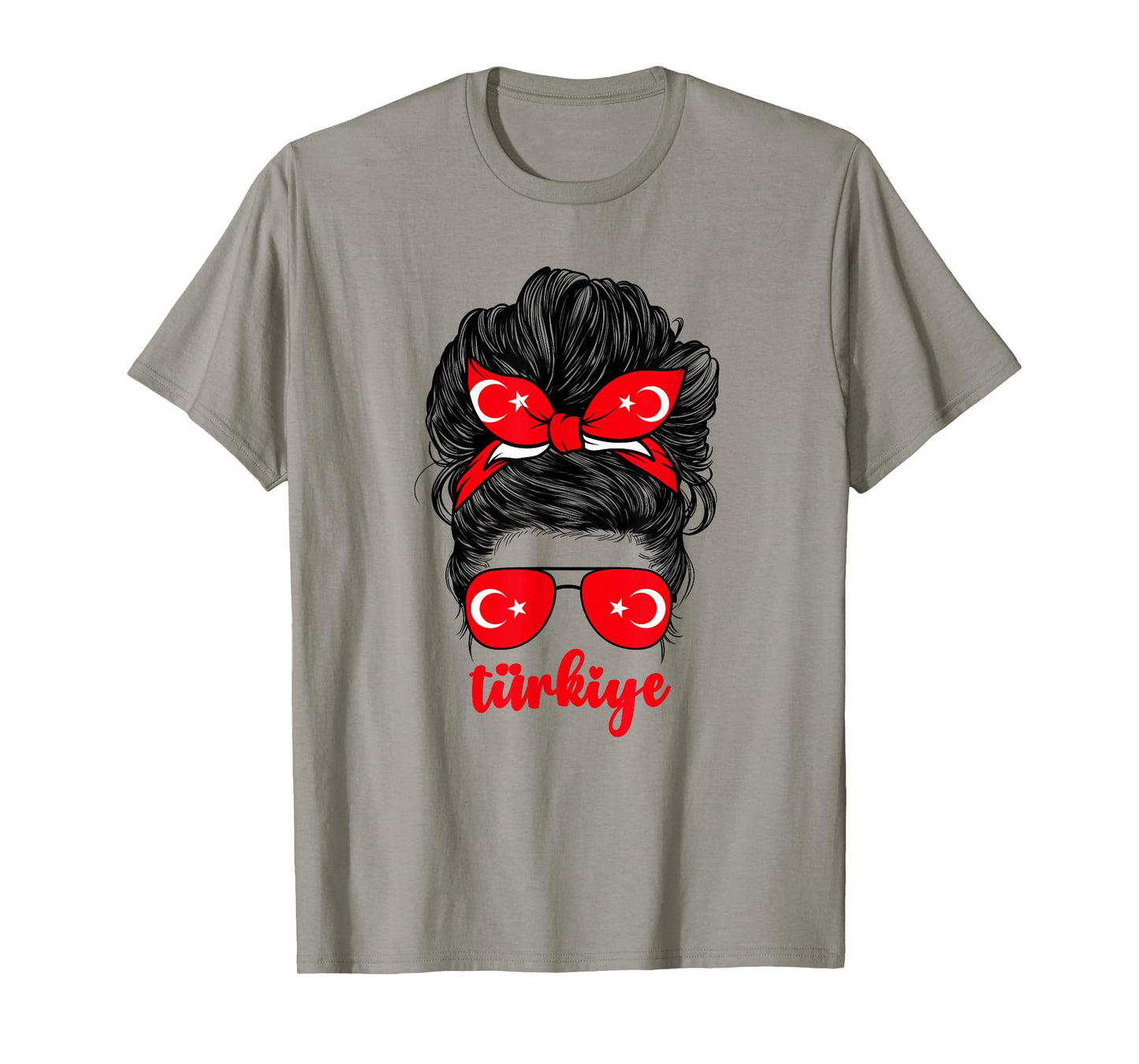 Turkish Girl For Women Türkiye Turkey Flag Girls Woman T-Shirt