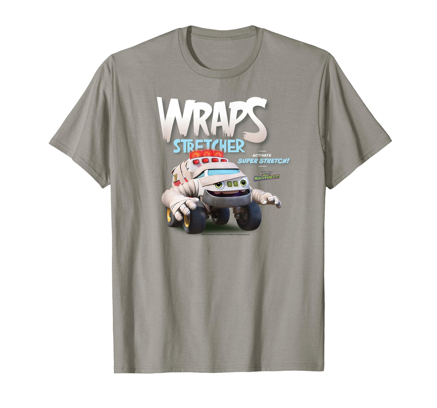 DreamWorks Mighty MonsterWheelies Wraps Stretcher T-Shirt