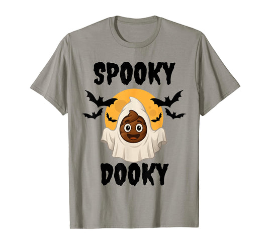 Funny Halloween Ghost Spooky Dooky T-Shirt