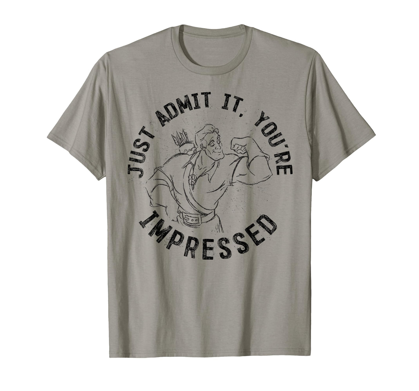 Disney Beauty & The Beast Gaston Impressive Graphic T-Shirt T-Shirt