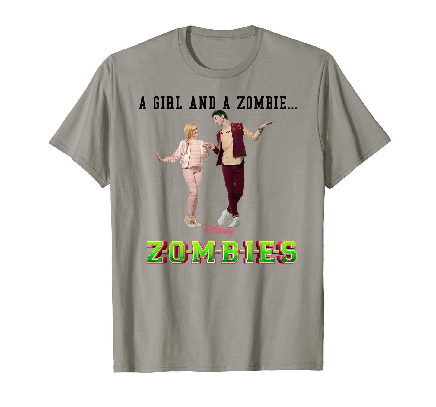 Disney - Zombies A Girl and A Zombie T-Shirt