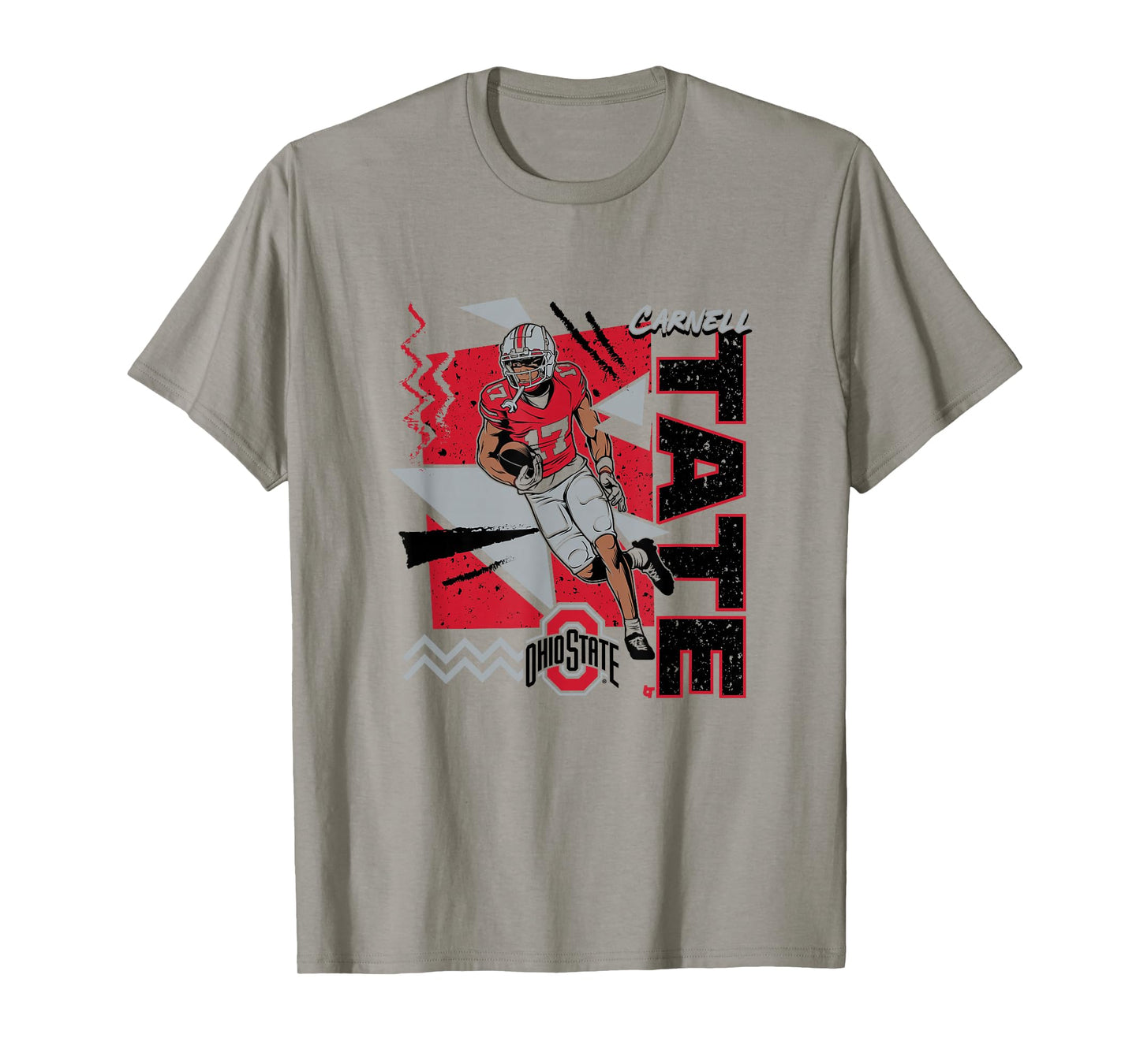 Ohio State Football: Carnell Tate 90s Style T-Shirt