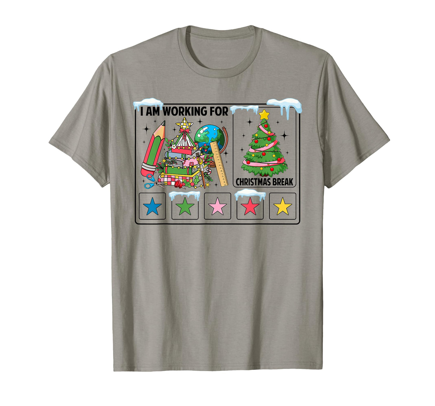 I Am Working for Christmas Break Special Education Teacher T-Shirt