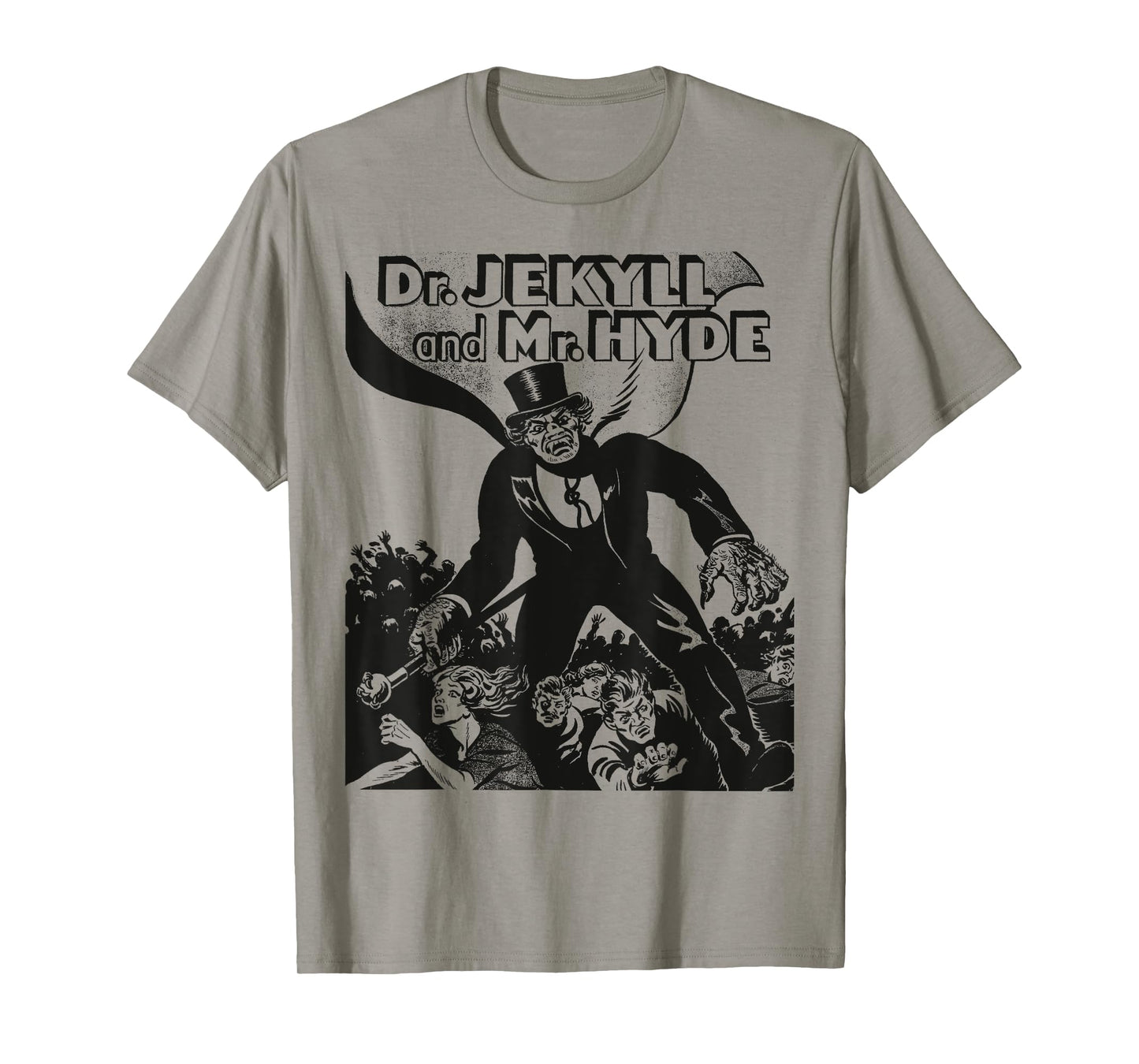 Dr. Jekyll & Mr. Hyde Horror Retro Halloween Monster T-Shirt