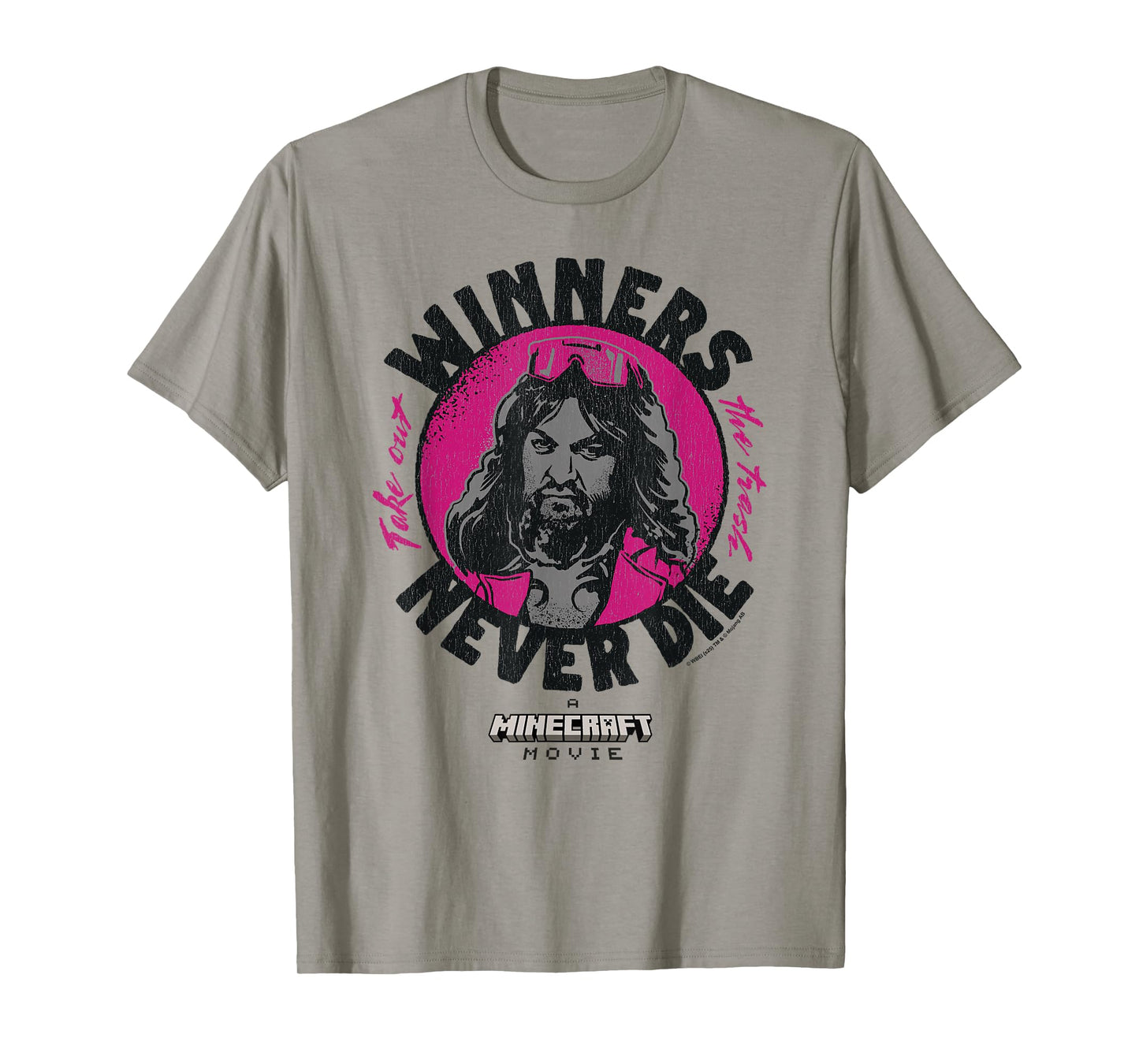 A Minecraft Movie Take Out The Trash/Winners Never Die T-Shirt