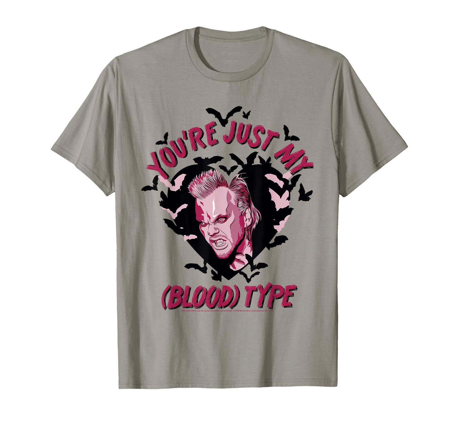 The Lost Boys You're Just My Blood Type Heart 80's Movie T-Shirt