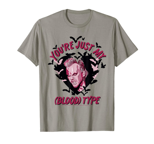 The Lost Boys You're Just My Blood Type Heart 80's Movie T-Shirt