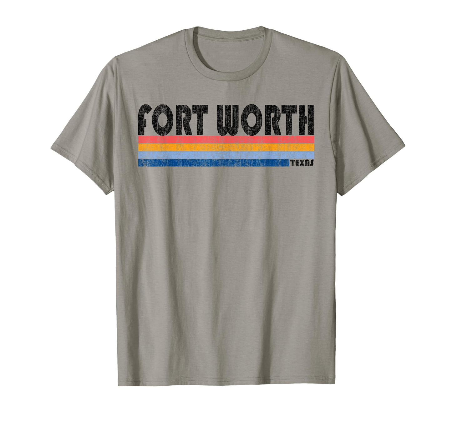 Vintage 1980s Style Fort Worth TX T-Shirt T-Shirt