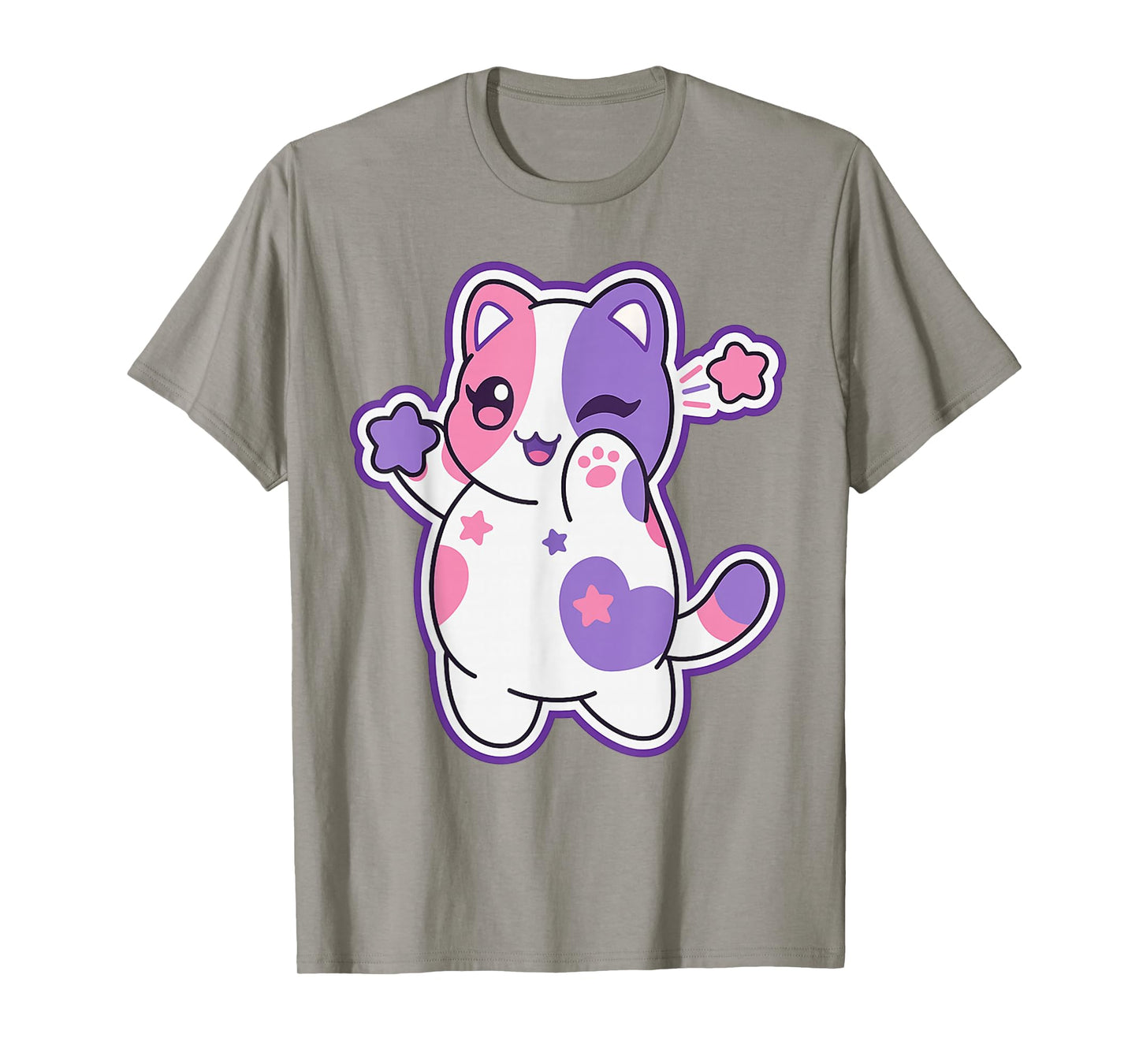 Meemeow Cats Plush Squishy Birthday Decorations T-Shirt