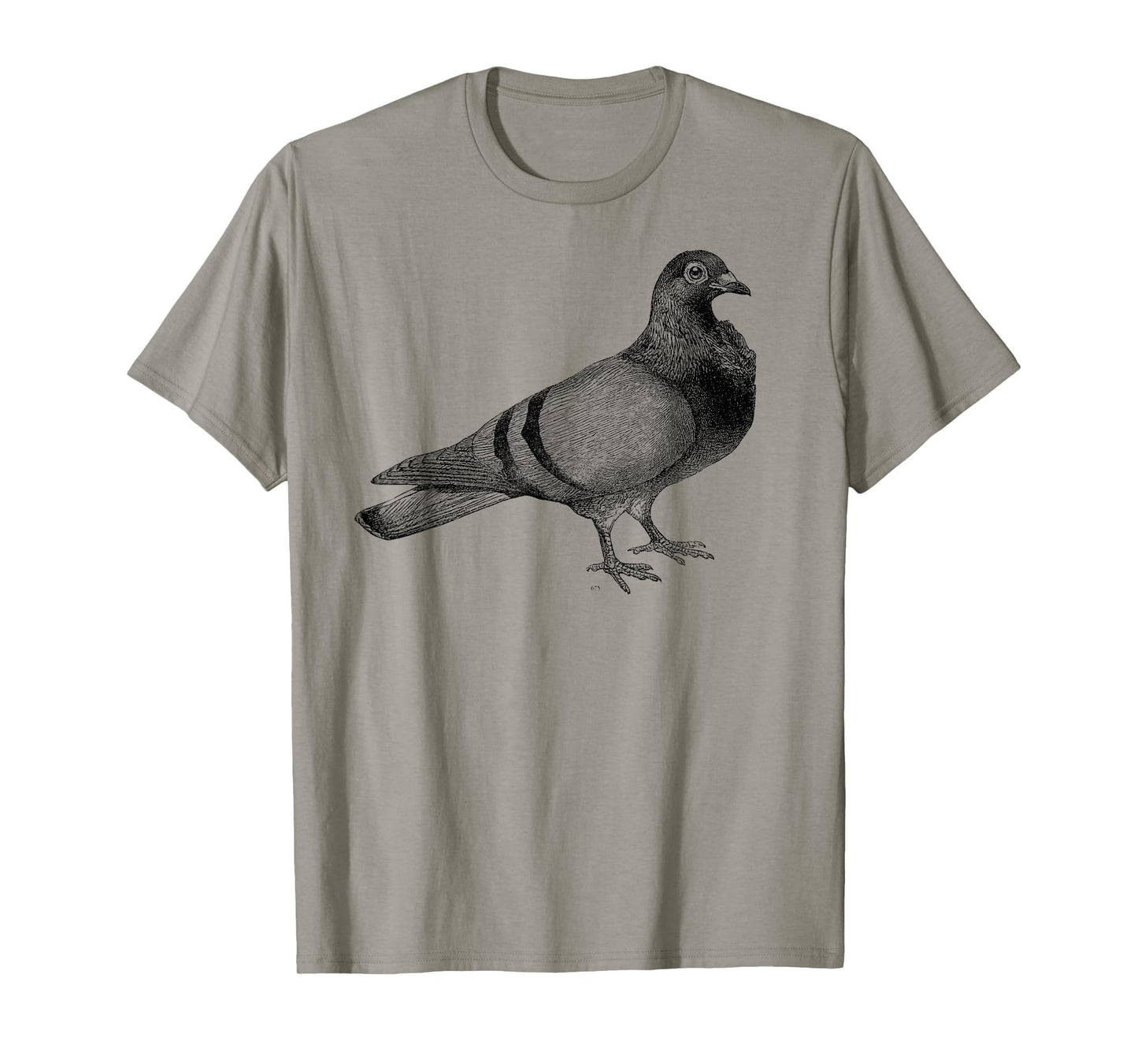 Big Texas Vintage Pigeon Illustration T-Shirt T-Shirt