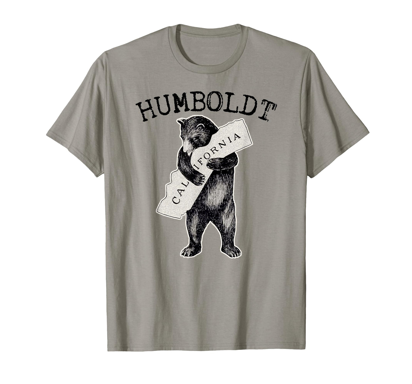 Cali Bear Hug I Love California Grizzly Bear Humboldt County T-Shirt