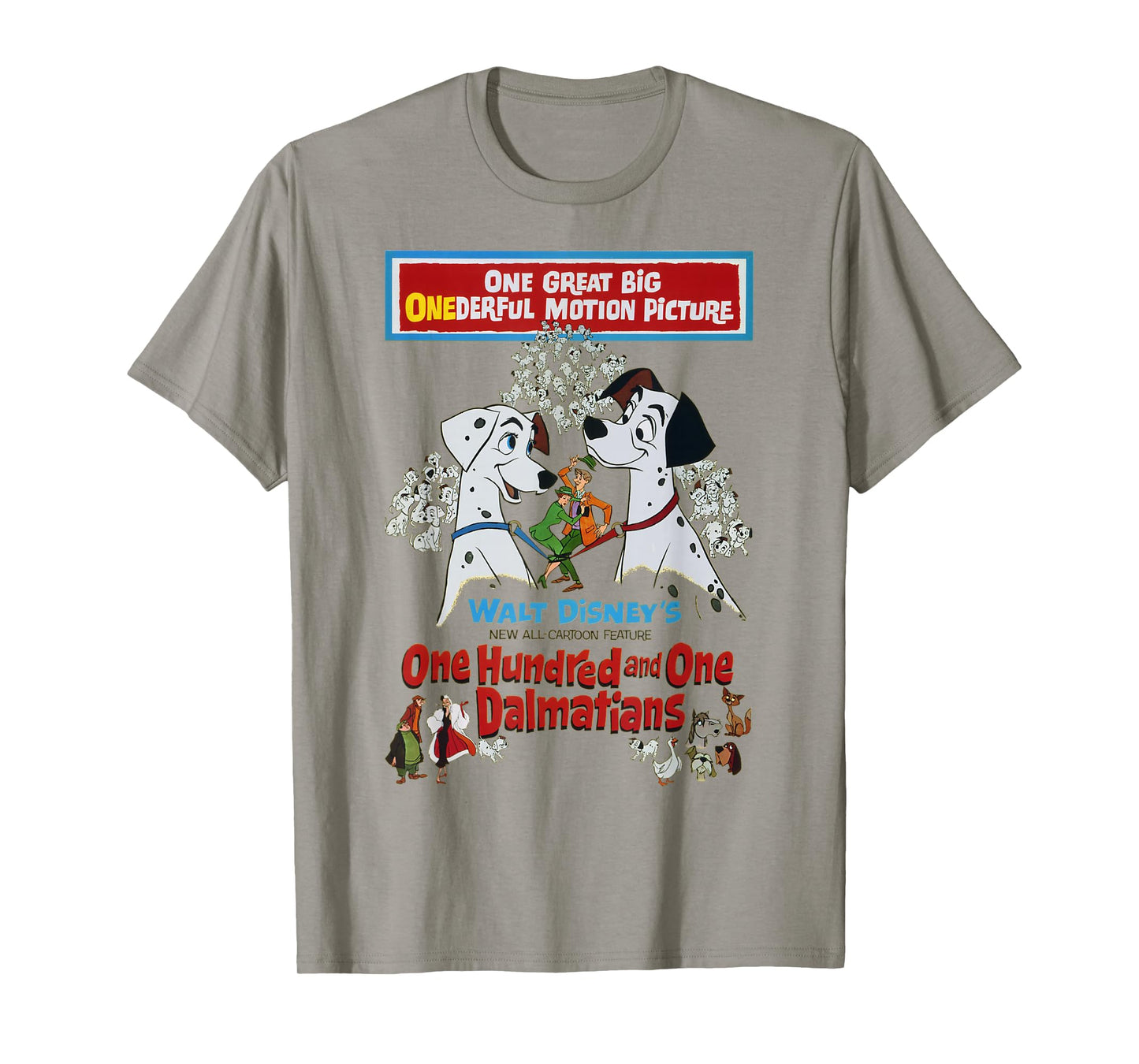 Disney 101 Dalmatians Classic Poster T-Shirt