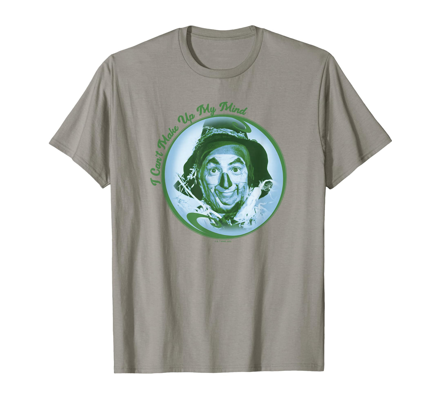 The Wizard of Oz Scarecrow I Can't Make Up My Mind Portrait T-Shirt