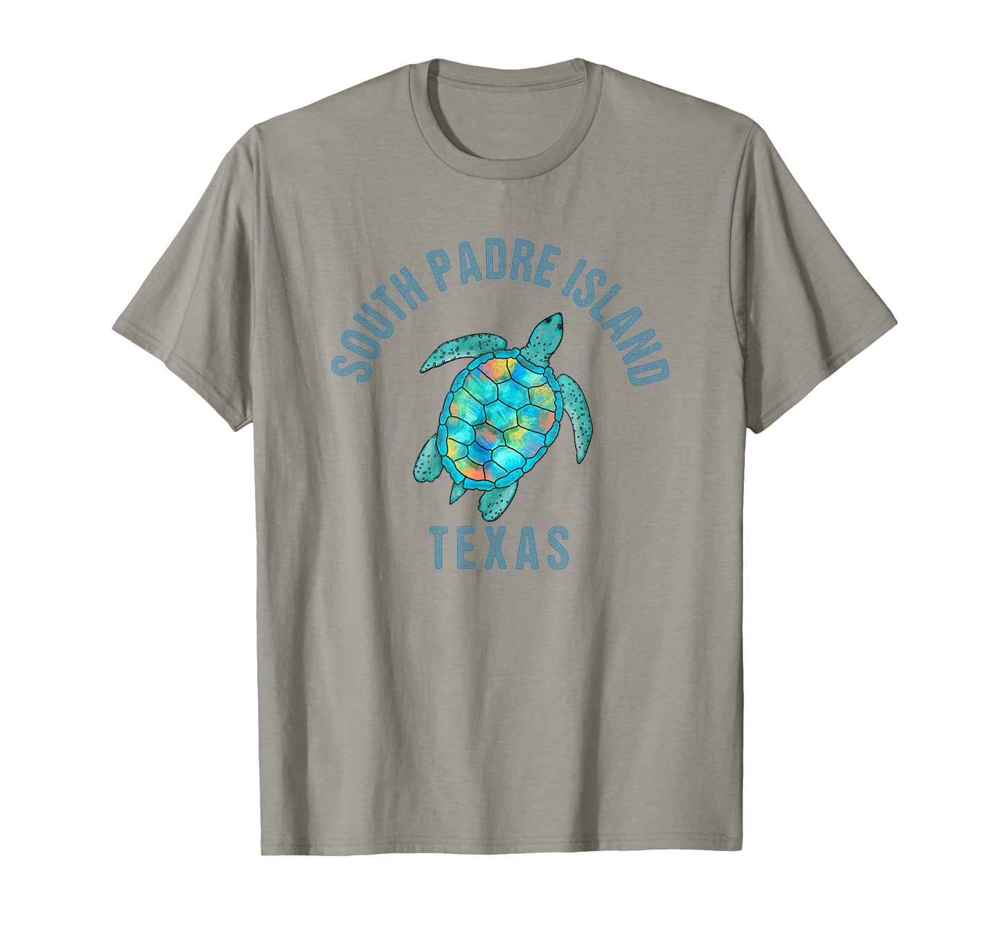South Padre Island Beach Design / Sea Turtle Illustration T-Shirt