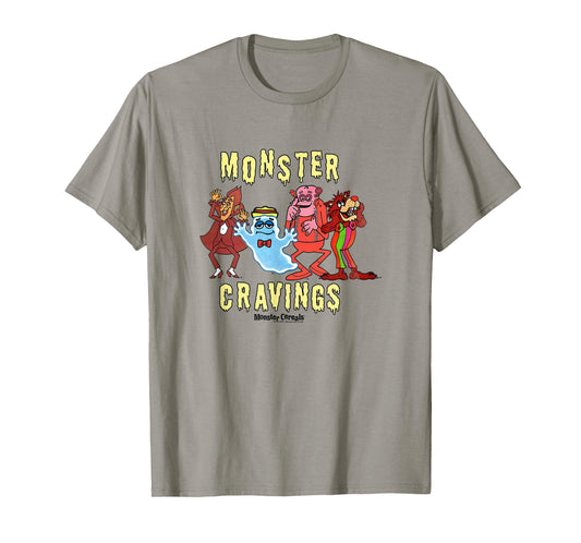 General Mills Monster Cravings Retro Mascots Group Shot T-Shirt