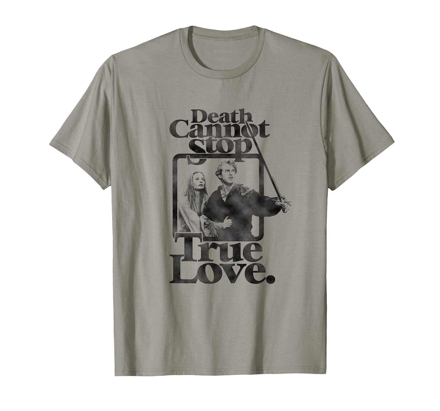 The Princess Bride Death Cannot Stop True Love Retro Movie T-Shirt