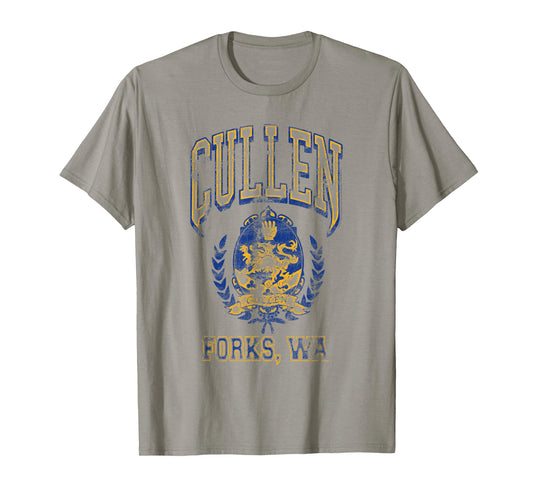 Twilight Saga Cullen Family Vintage Family Crest Movie T-Shirt