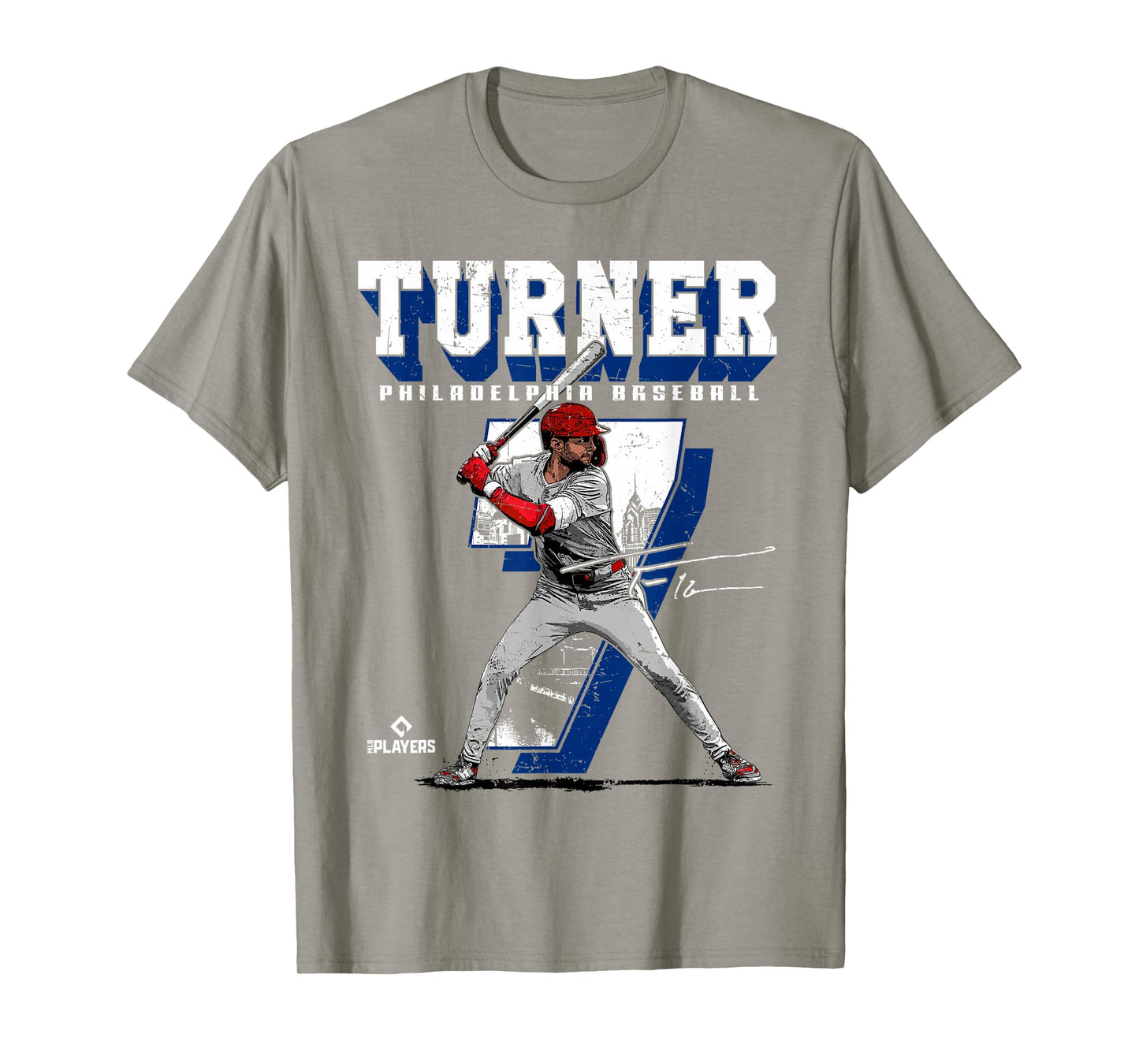 Trea Turner | Philadelphia MLB Baseball Players| MLBTTU204M T-Shirt