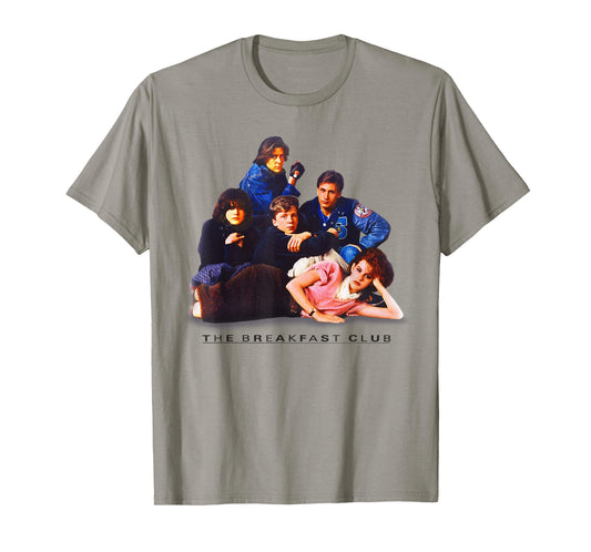 The Breakfast Club 40th Anniversary Classic Cast Photo T-Shirt