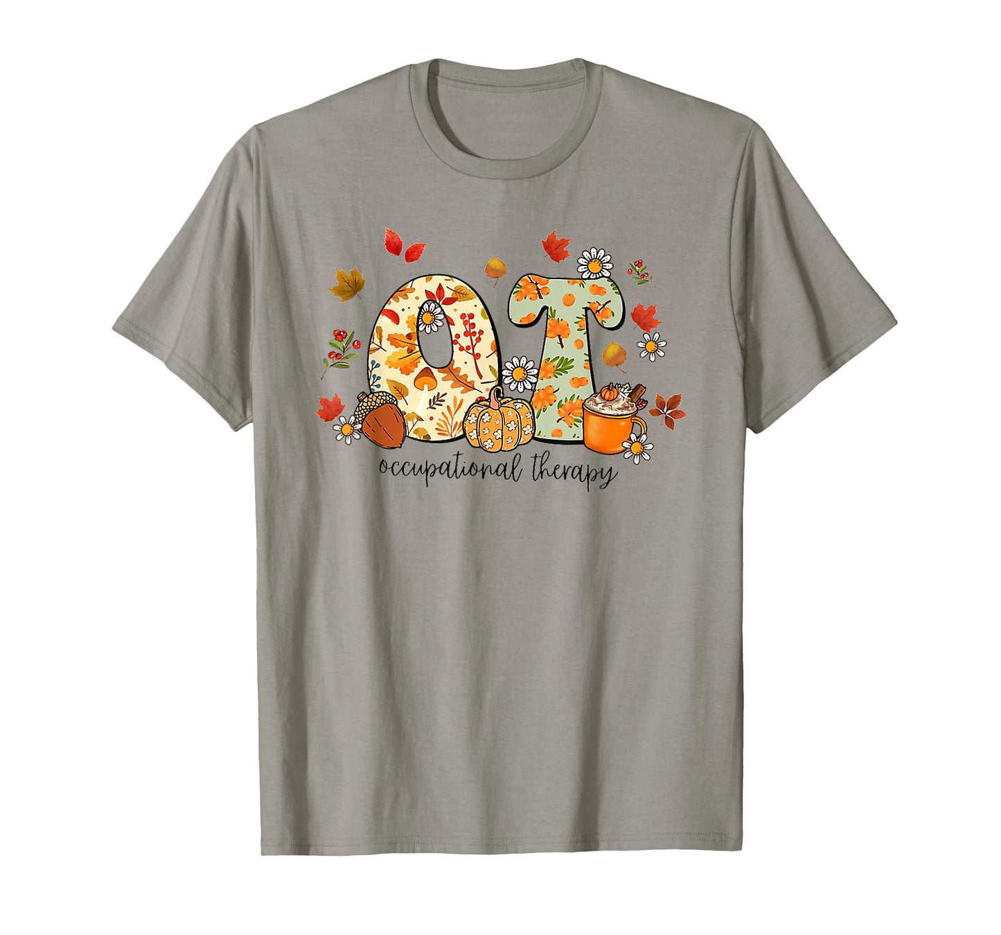 Occupational Therapy OT Autumn Fall Special Education OTA T-Shirt