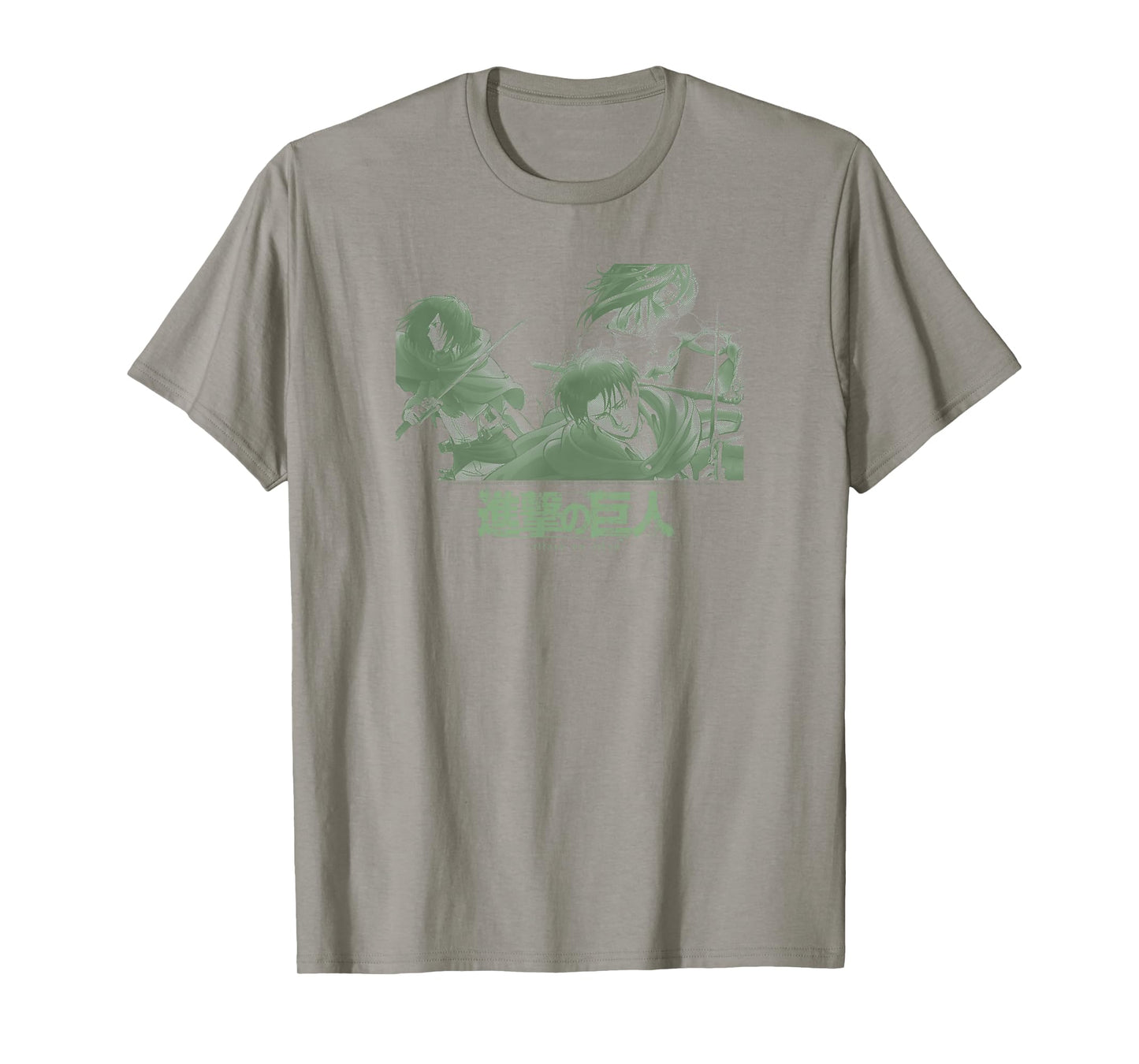 Attack on Titan Season 2 Sage Silhouette Show Scene Anime T-Shirt