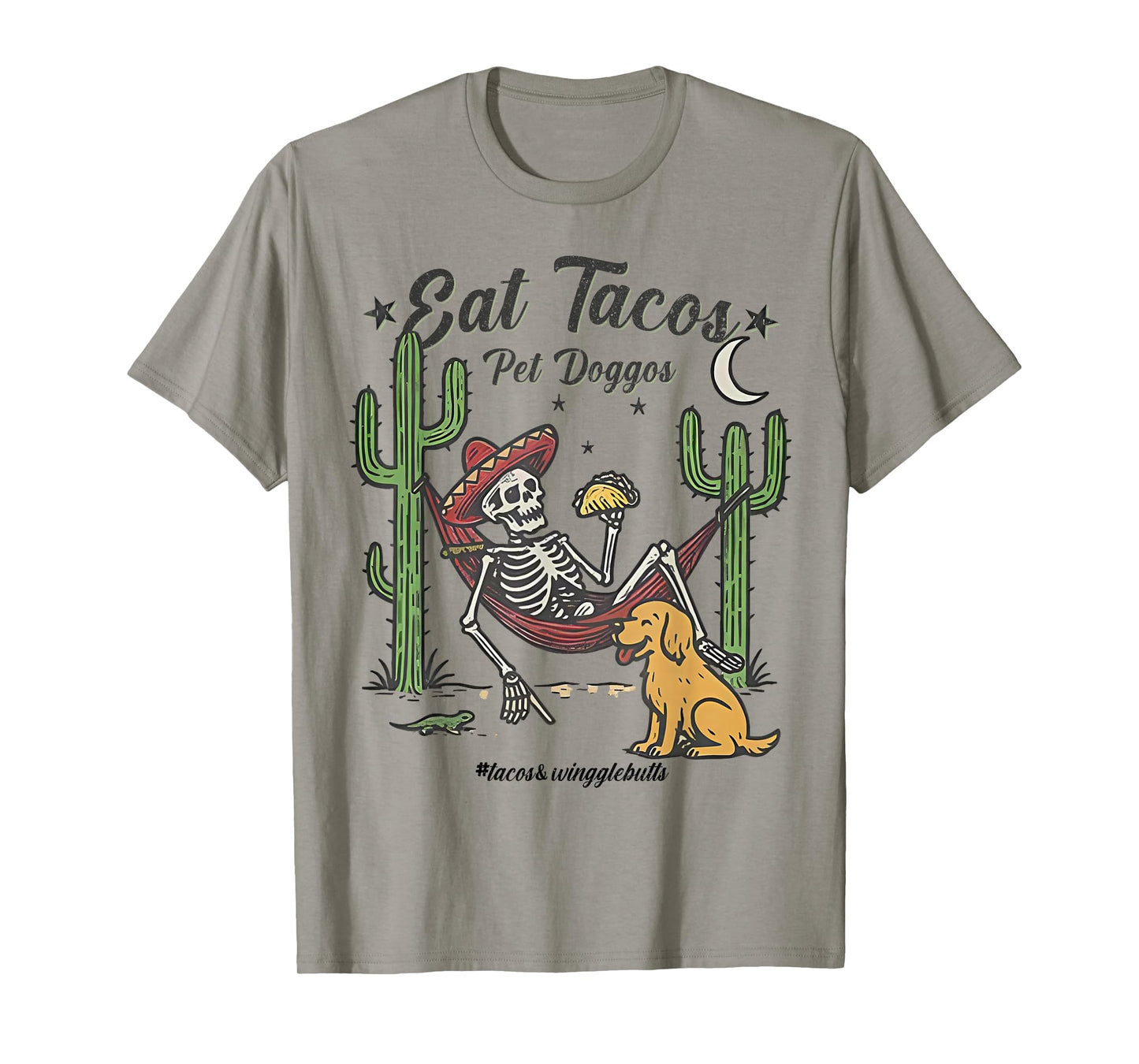 Eat Tacos Pet Doggos T-Shirt