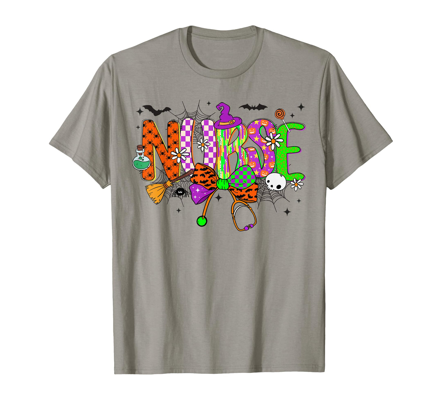 HUGvyn Halloween: Preppy Nurse Boo Boo Crew Spooky Nurse ER T-Shirt