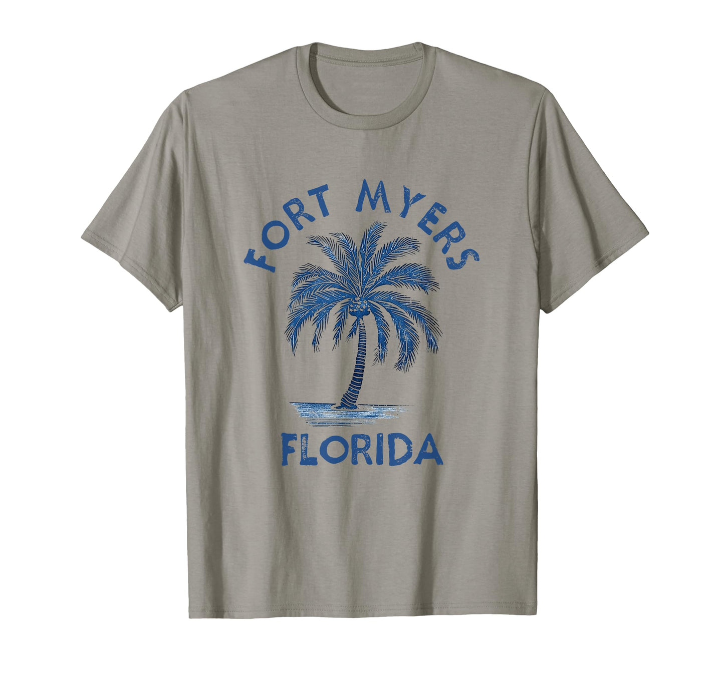Vintage Fort Myers Florida Palm Tree FL Retro T-Shirt