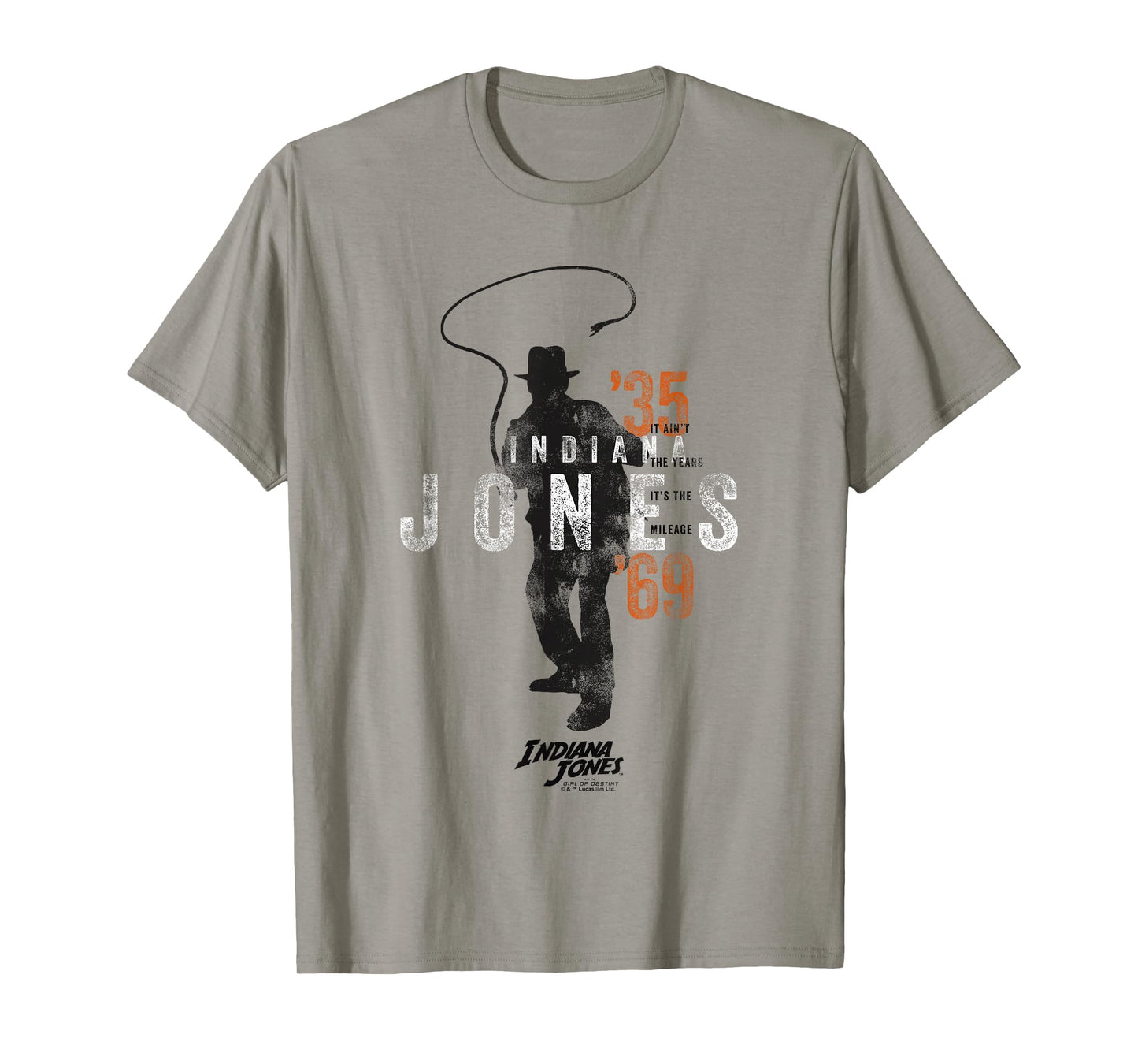 Indiana Jones and The Dial of Destiny It's The Mileage Retro T-Shirt