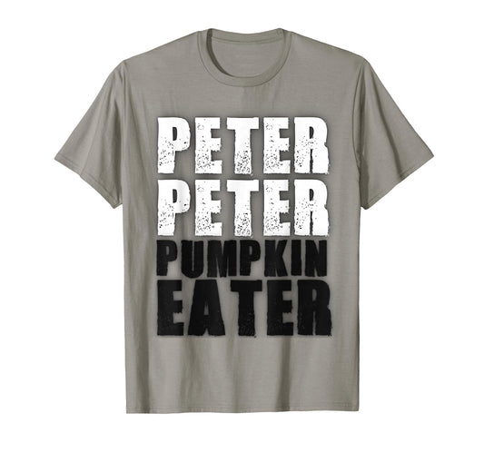 Peter Pumpkin Eater Halloween Matching Couples Costume T-Shirt