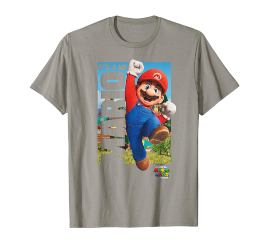 The Super Mario Bros. Movie It’s-a Me Mario Poster T-Shirt