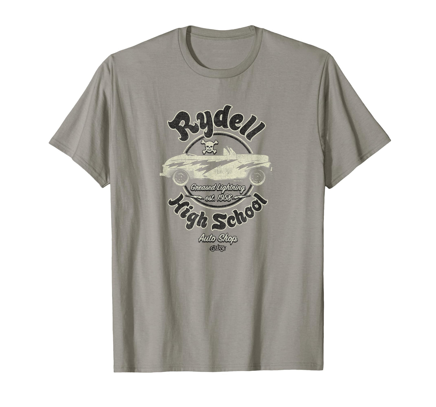 Grease - Rydell High School Auto Shop Greased Lightning T-Shirt