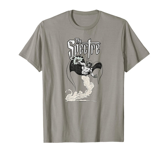 DC Comics Justice League The Spectre Unisex-Adults Green Crew Neck Short Sleeve Classic Fit T-Shirt, Small