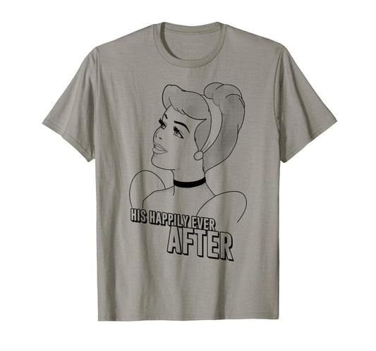 Disney Cinderella His Happily Ever After Graphic T-Shirt T-Shirt