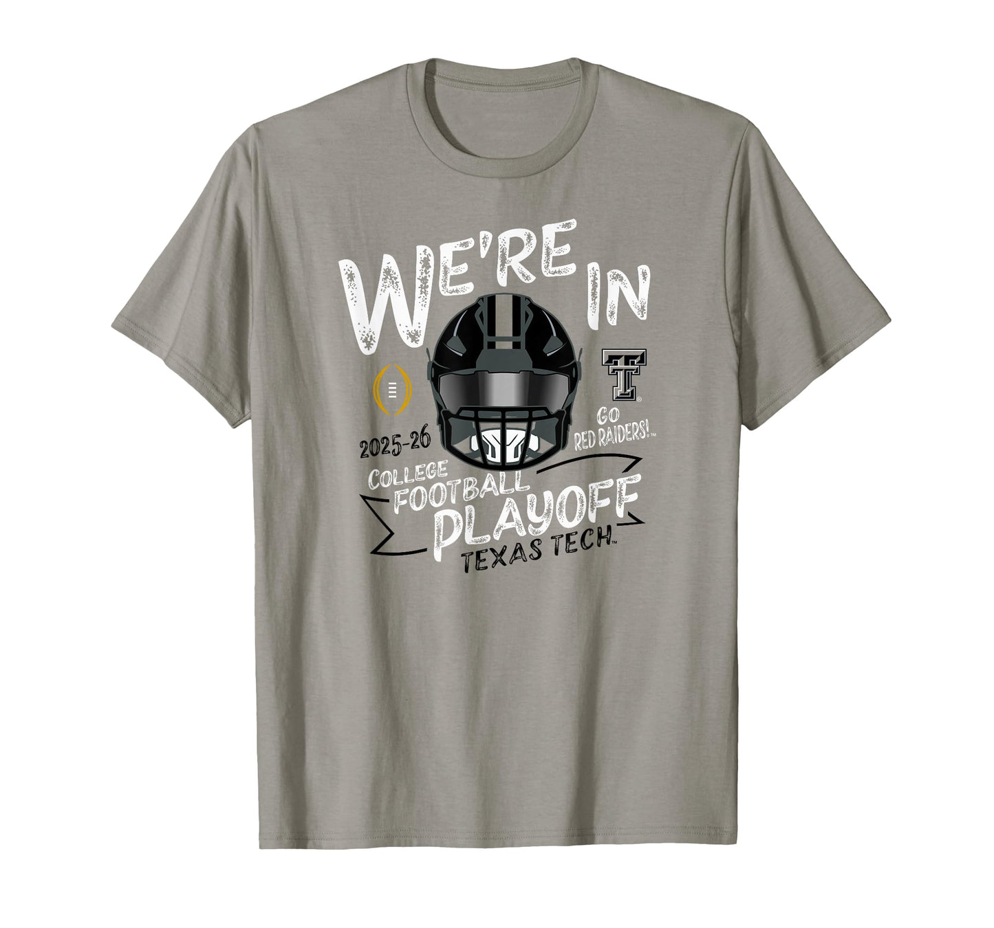 Texas Tech Red Raiders College Football Playoff 2025-26 Red T-Shirt