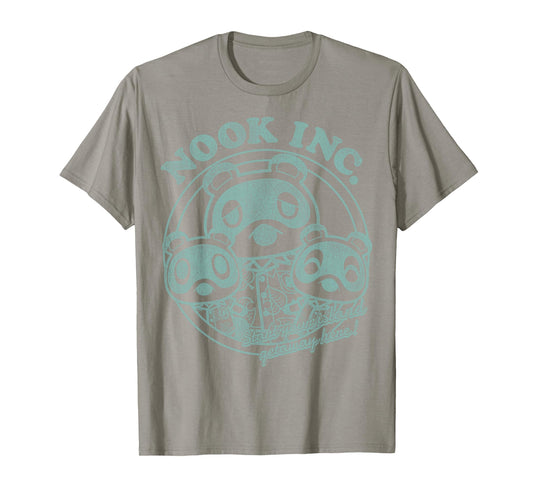Animal Crossing: New Horizons Nook Inc. Getaway Faded Badge T-Shirt