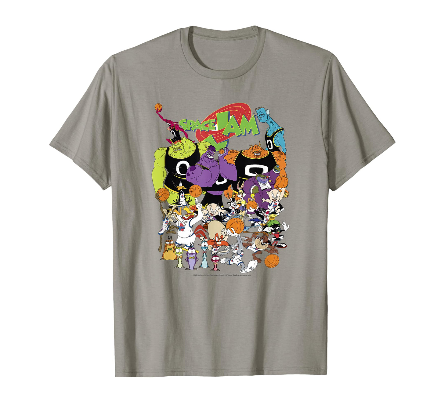 Space Jam Classic Monstars And Looney Tunes Game Day T-Shirt