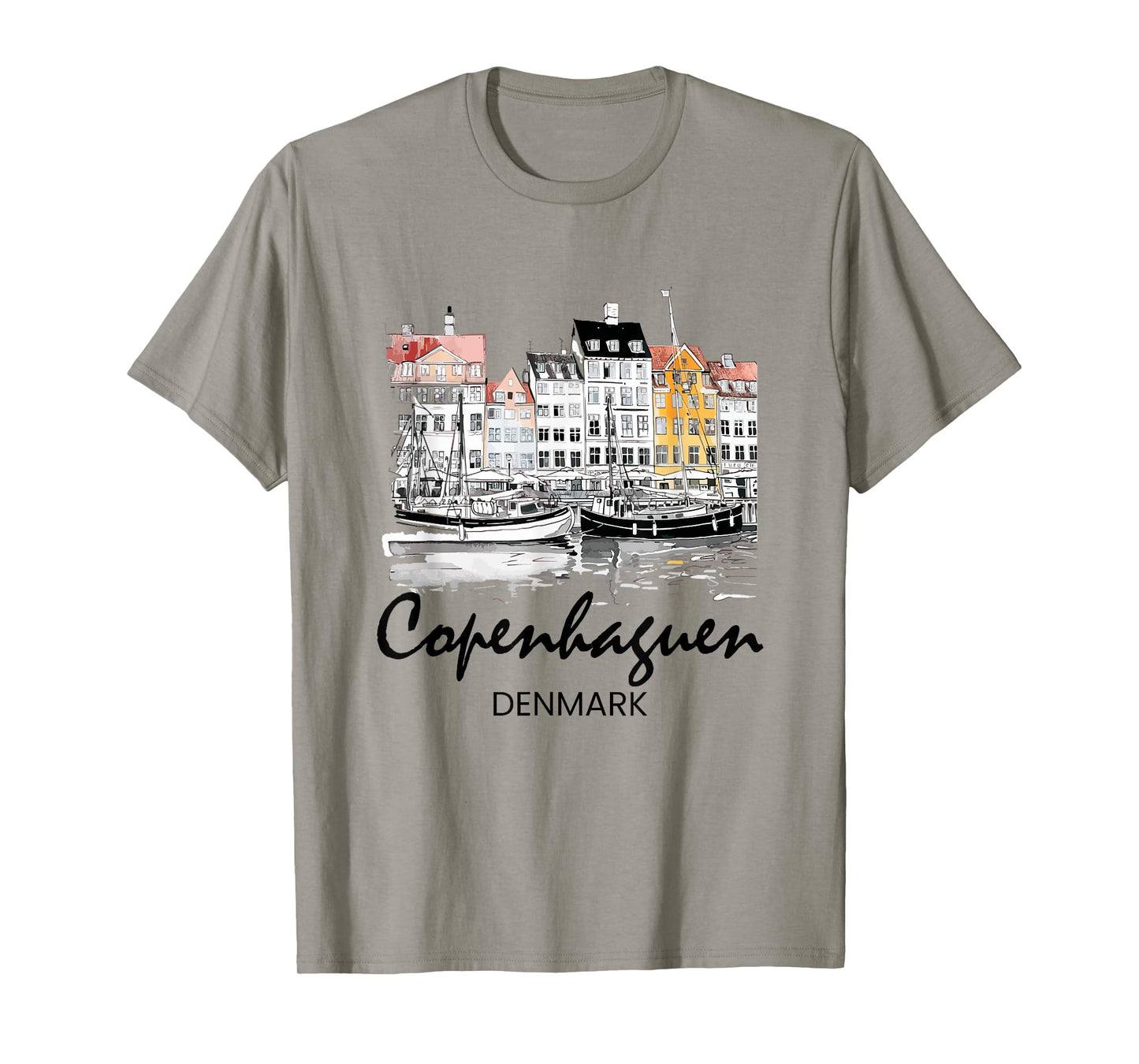 Copenhagen Denmark, danish T-Shirt