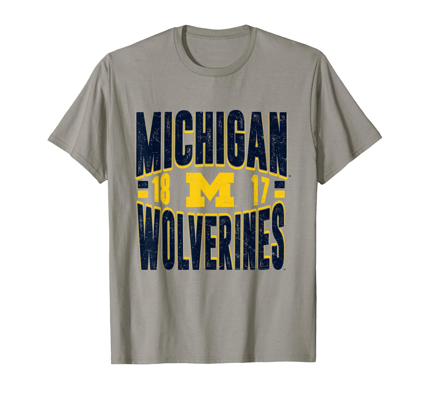 Michigan Wolverines Vintage 90's Retro White T-Shirt