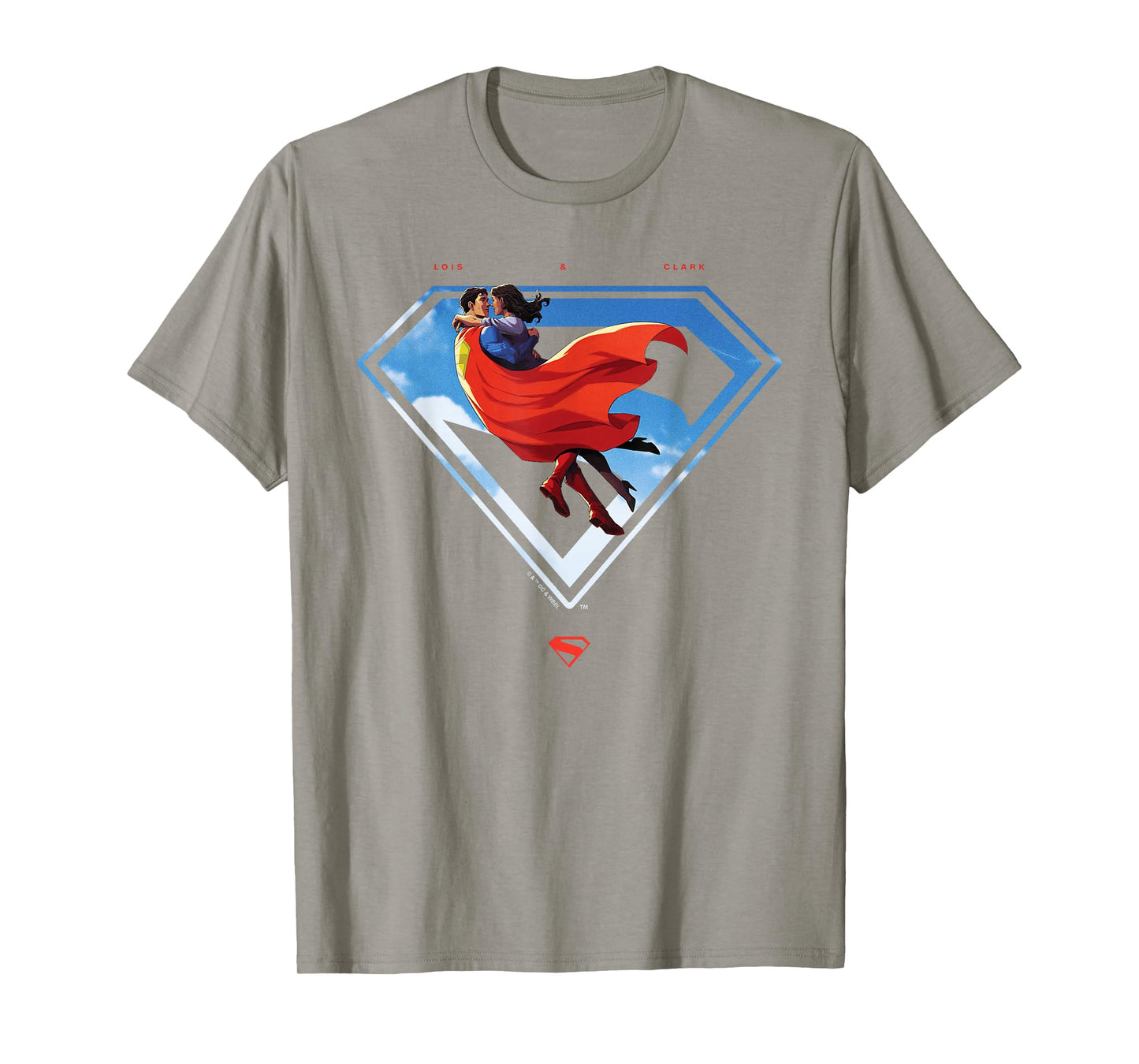 Superman (2025) Superman Lois Shield T-Shirt