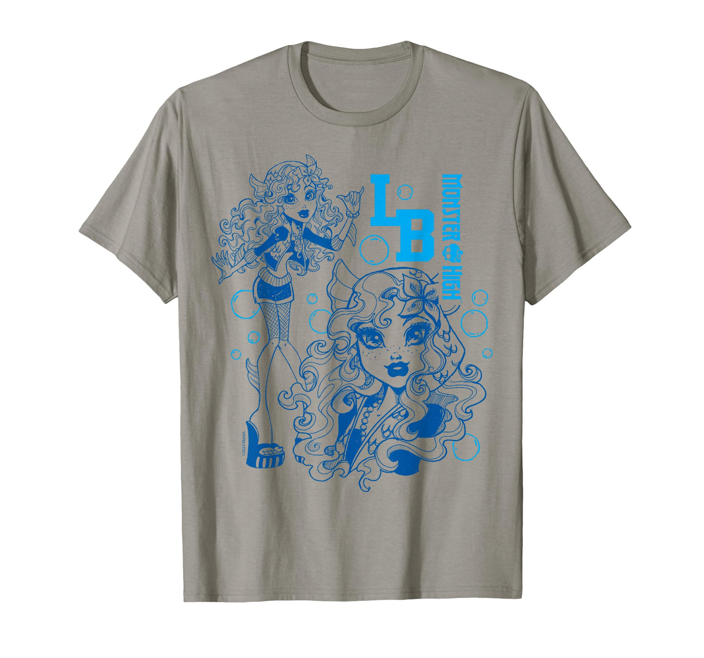Monster High - Lagoona Blue Bubble Sketch T-Shirt