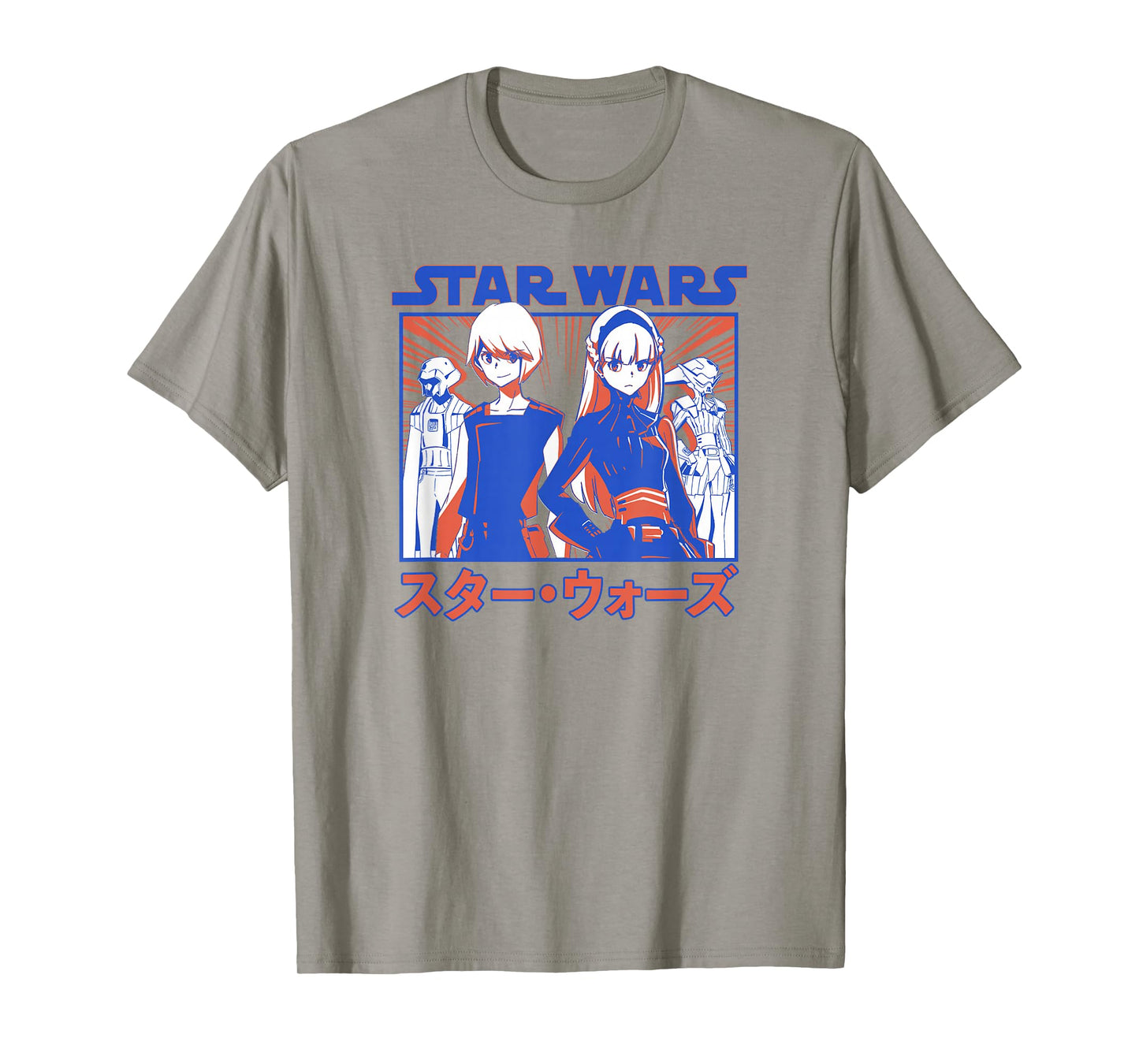 Star Wars Visions Anime Twins T-Shirt