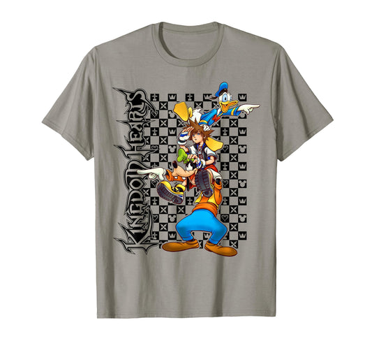 Kingdom Hearts - Check Group T-Shirt