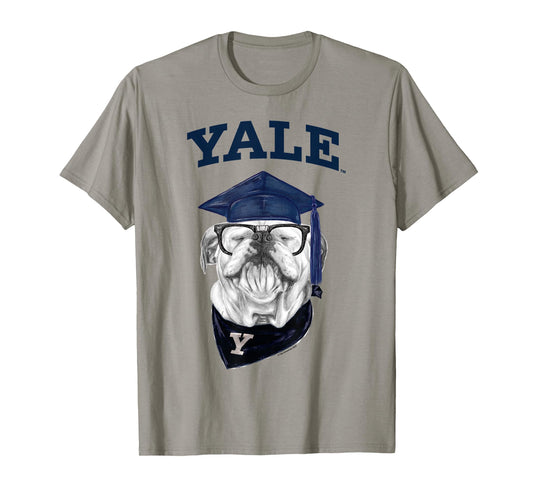 Yale University Smart Bulldog Handsome Dan Graduation T-Shirt