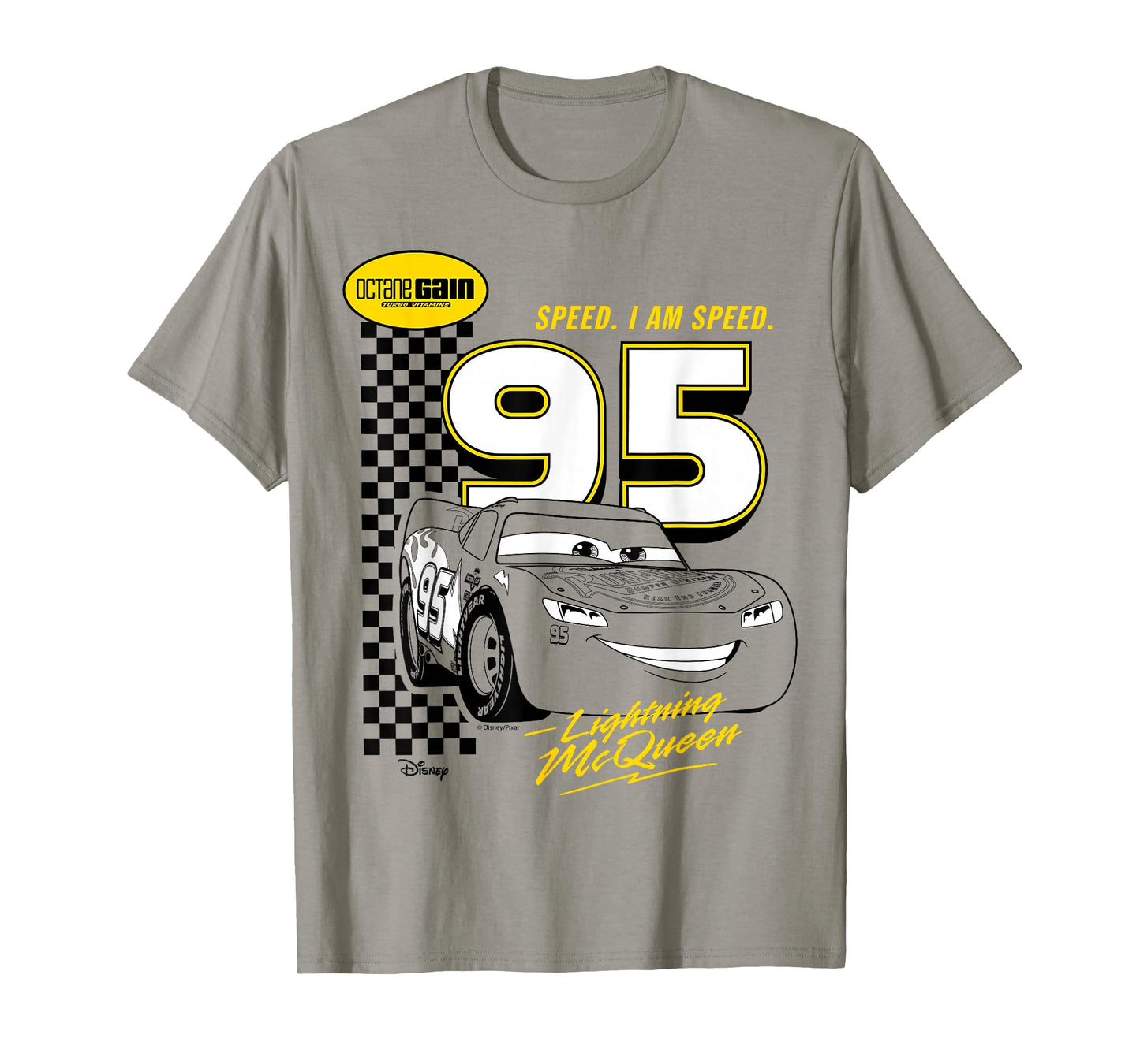 Disney Pixar Cars - Lightning McQueen 95 I Am Speed T-Shirt