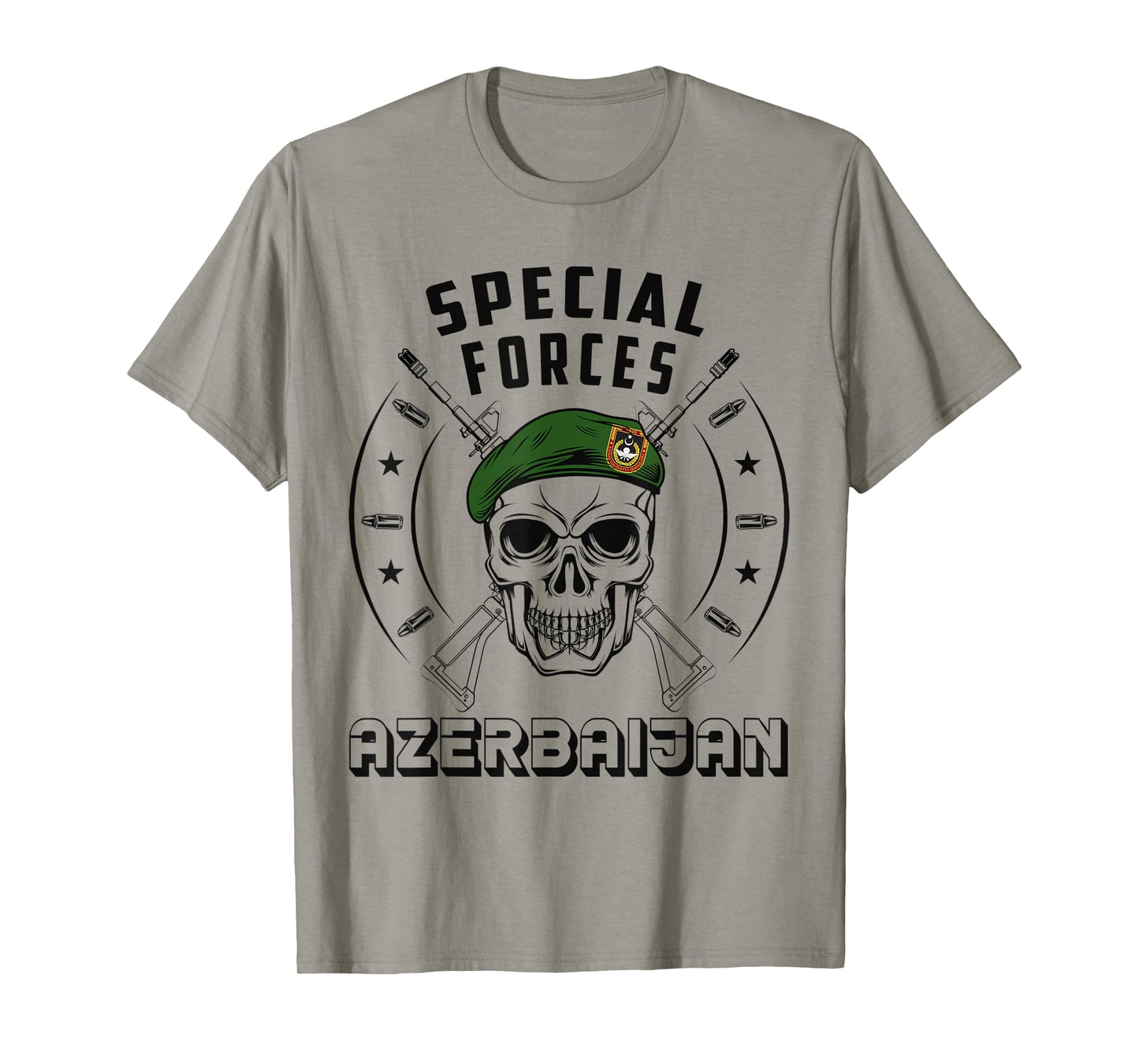 Azerbaijani Special Force Army Azerbaijan Military Patriot T-Shirt